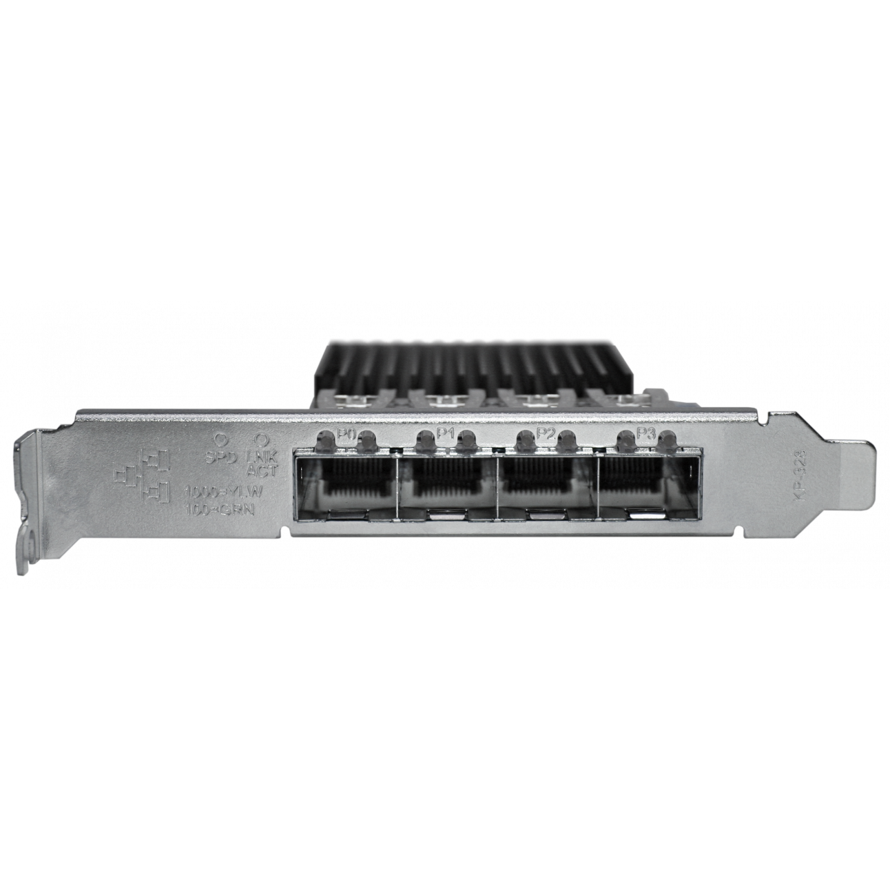 Сетевая карта 4 порта 1000Base-X/10GBase-X (SFP+, Intel 82599ES), Silicom PE310G4SPi9LA-XR 
