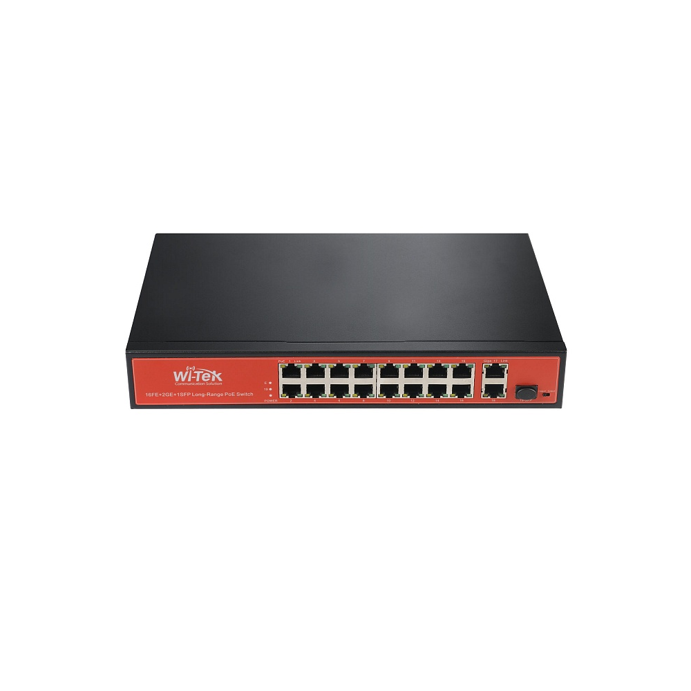 Коммутатор неуправляемый Wi-Tek PS518G v2
