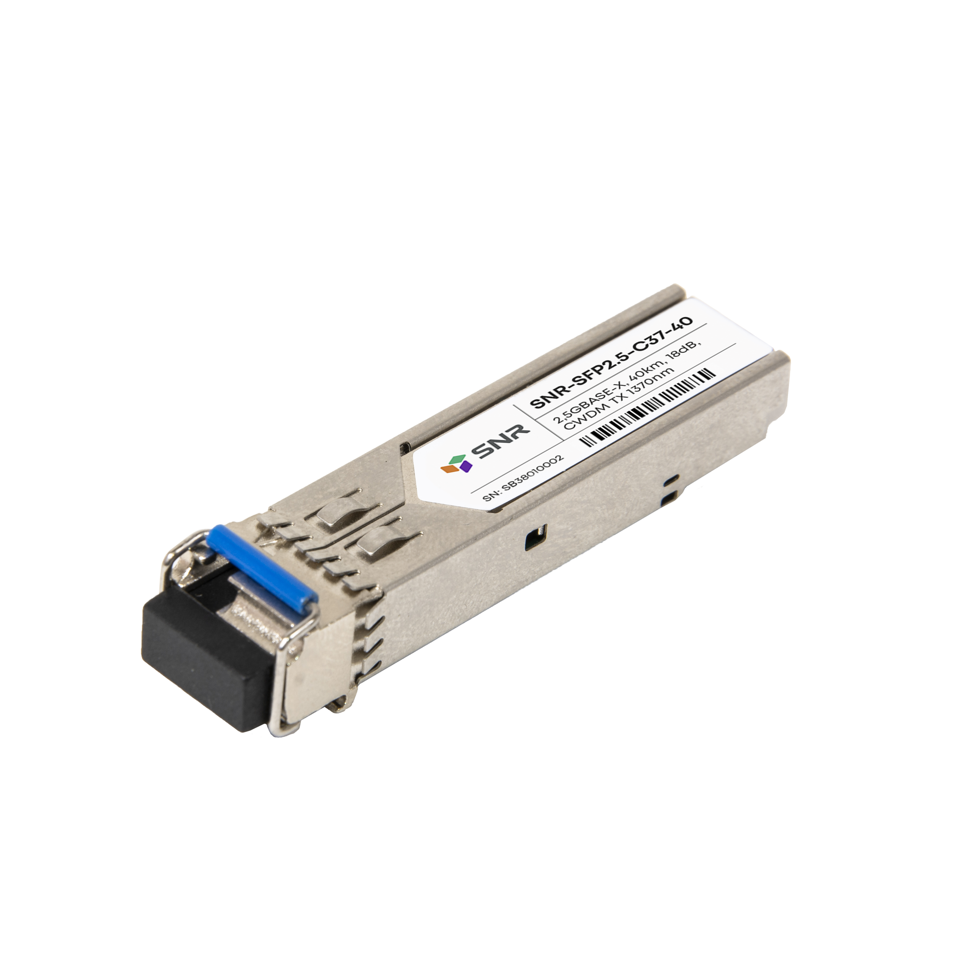 Модуль SFP 2.5G CWDM оптический, дальность до 40км  (18dB), 1370нм