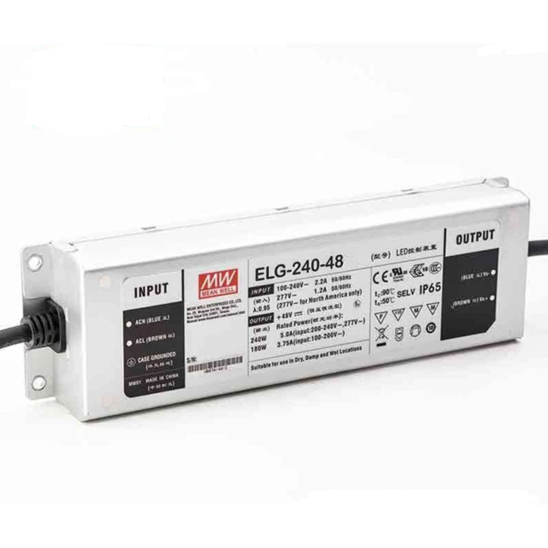 Источник питания ELG-240-48 MEAN WELL