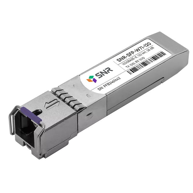 Модуль SFP WDM, дальность до 120км (28dB), 1570нм