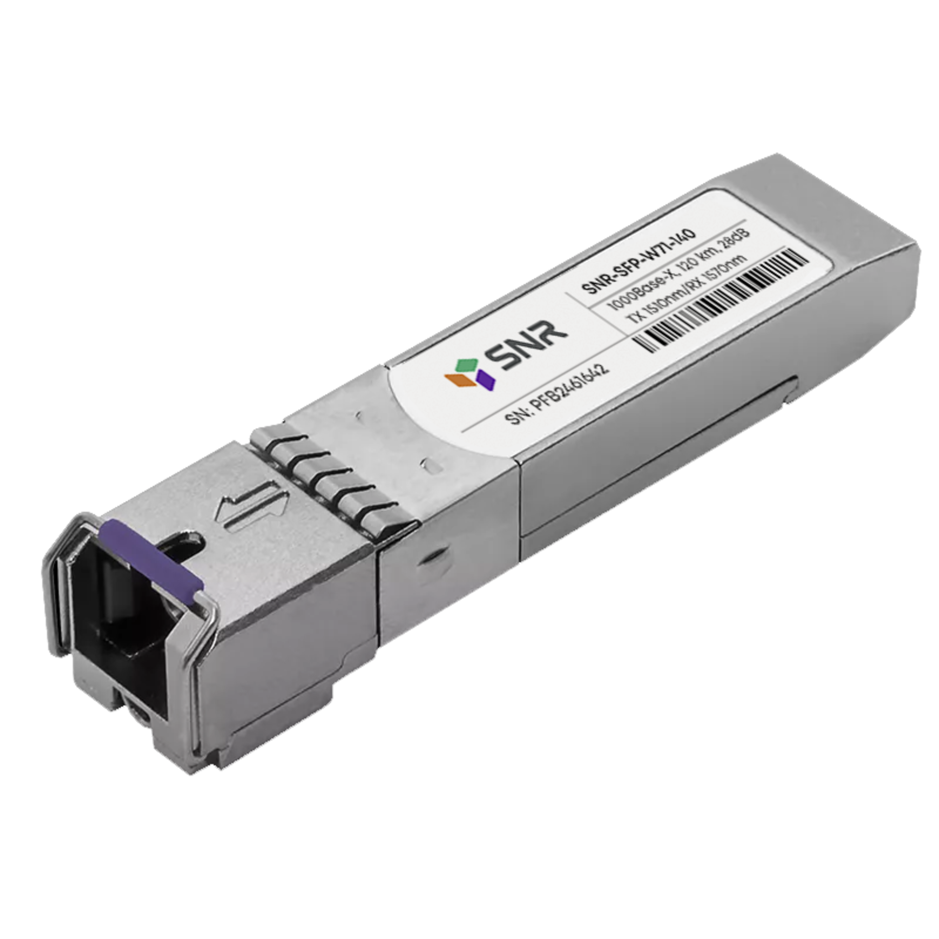 Модуль SFP WDM, дальность до 140км (34dB), 1570/1510нм