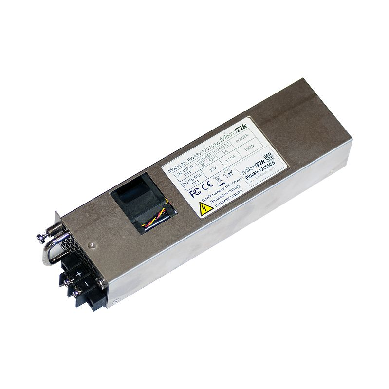 Блок питания Mikrotik 48V / 12V150W для маршрутизатора  CCR1072
