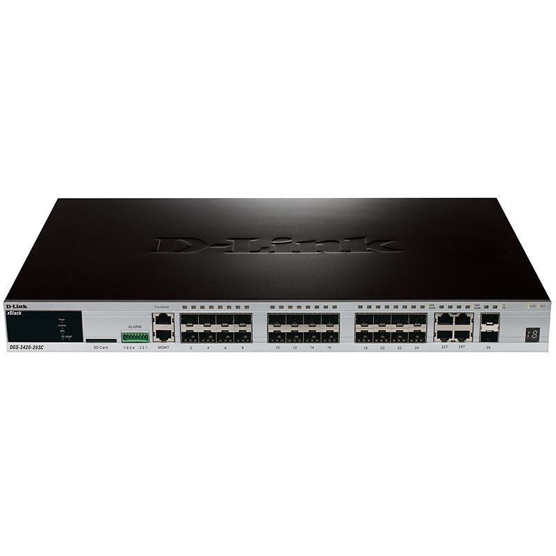 Коммутатор D-Link DGS-3420-26SC
