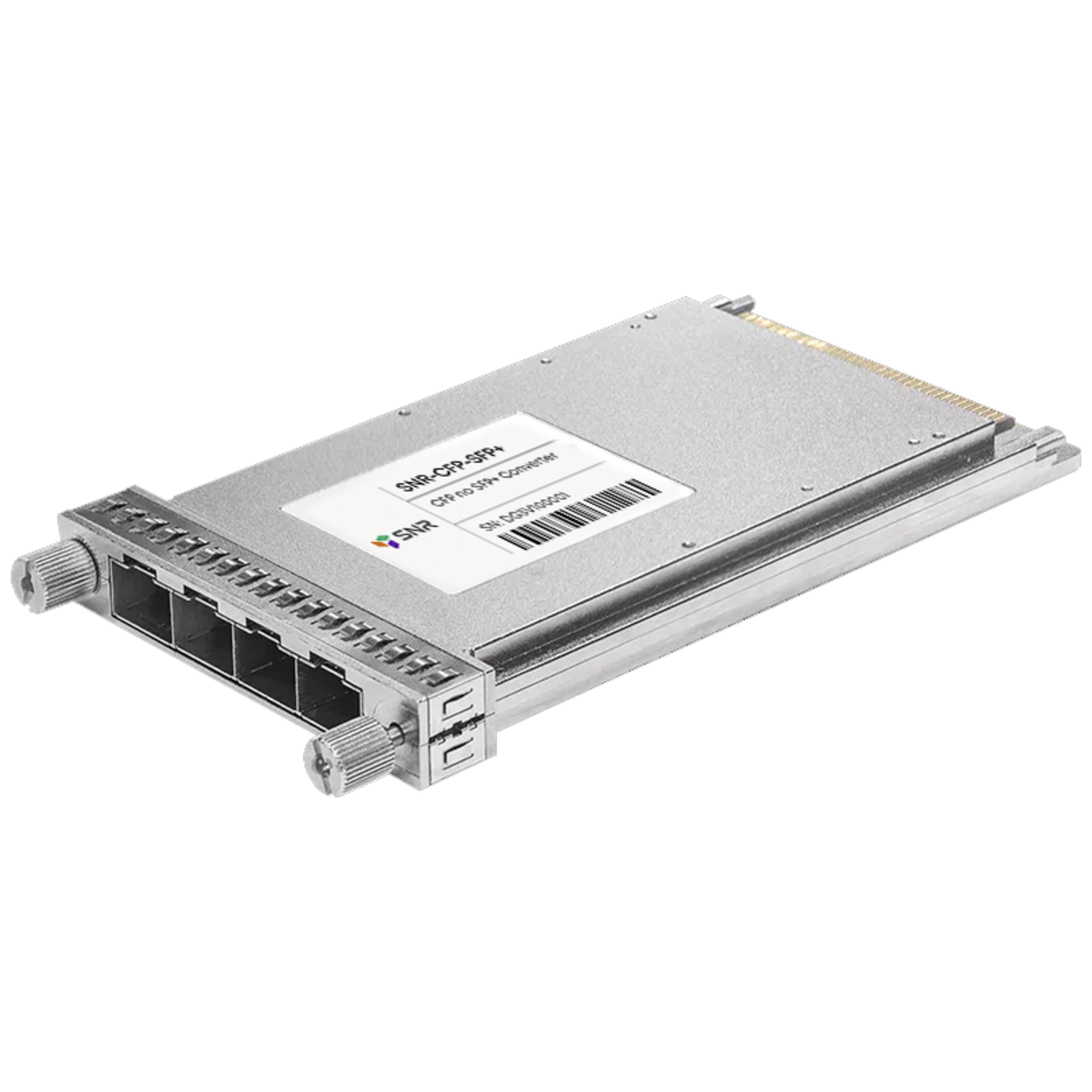 Конвертер интерфейсов CFP 40G в 4-е SFP+ 10G