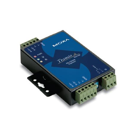 Конвертер TCC-100 RS-232 to RS-422/485, Din-Rail Mountable, surge protection 16KV MOXA