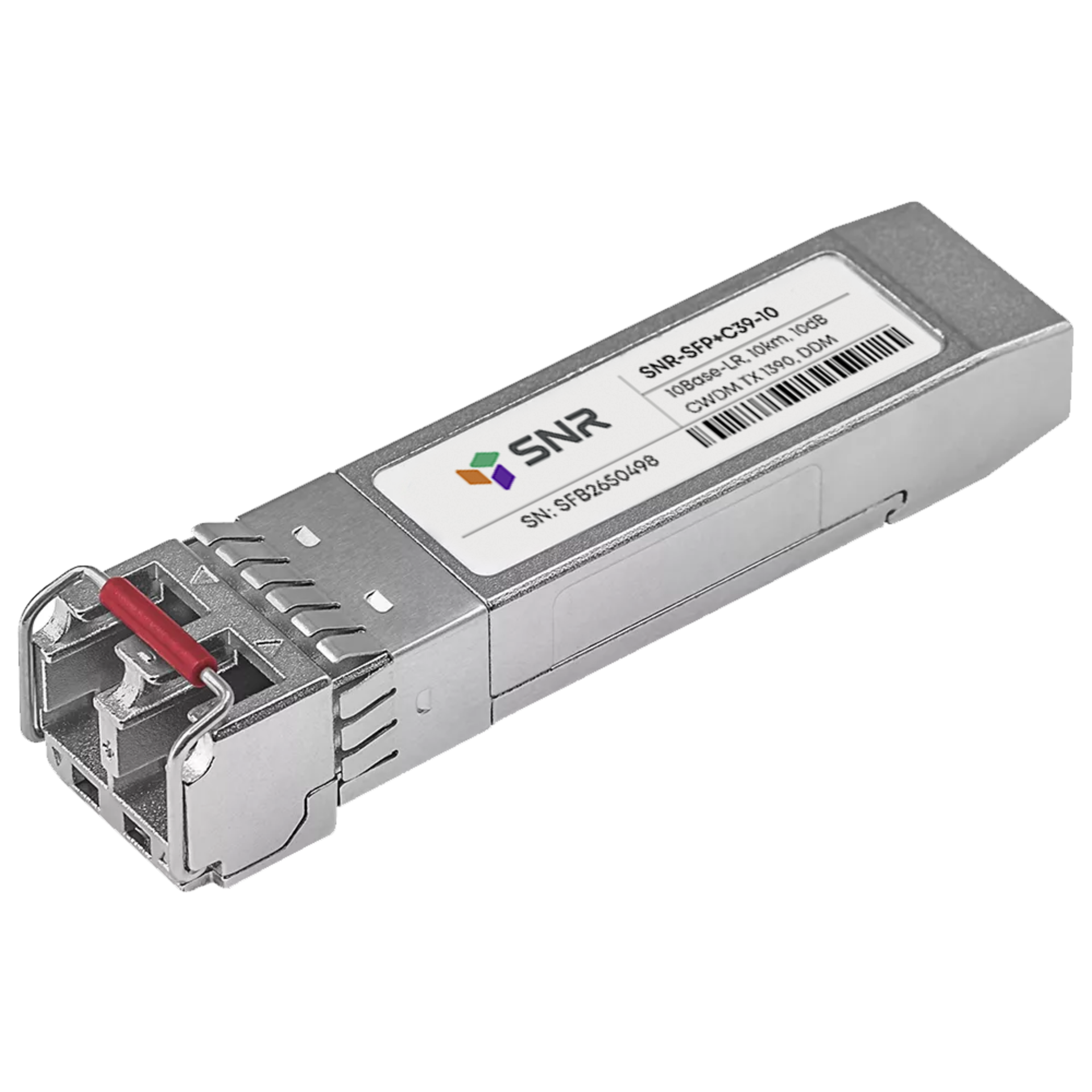 Модуль SFP+ CWDM оптический, дальность до 10км (10dB), 1390нм