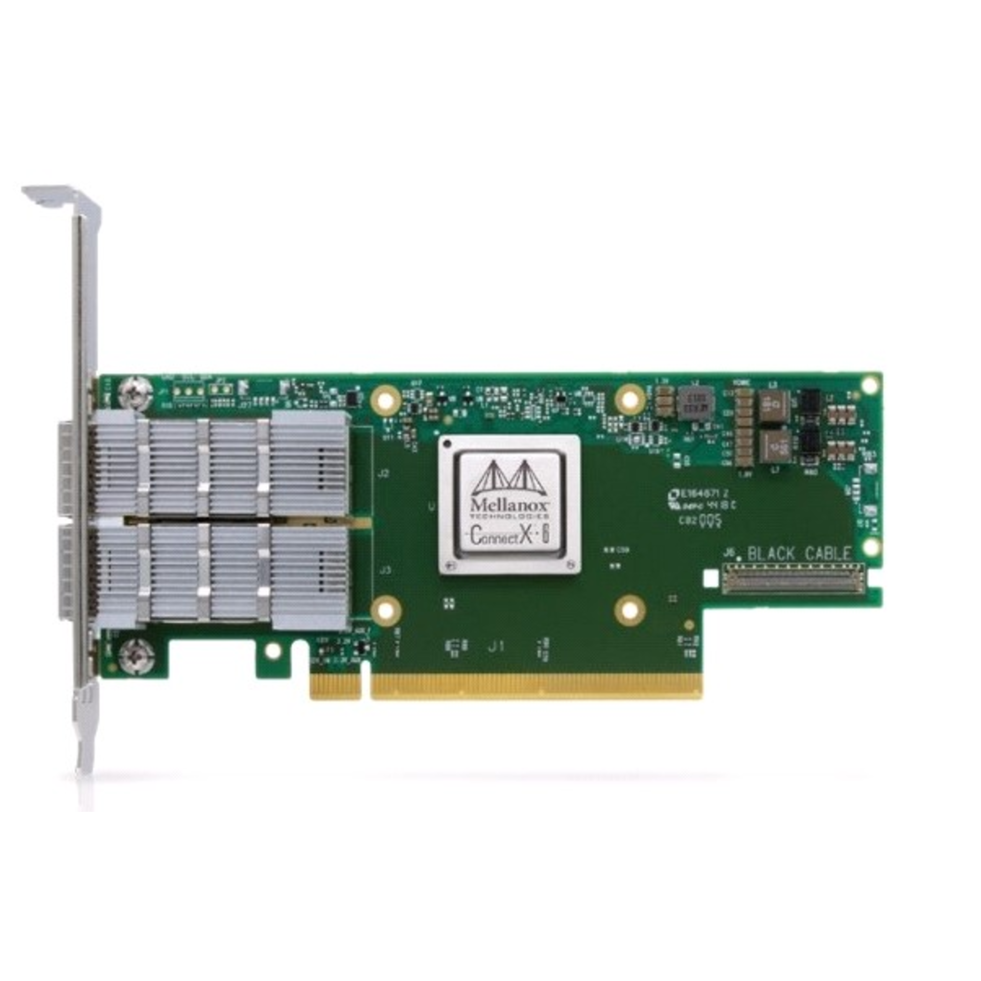Сетевая карта Mellanox ConnectX-6 VPI, 2 порта 100Gb InfiniBand , QSFP56
