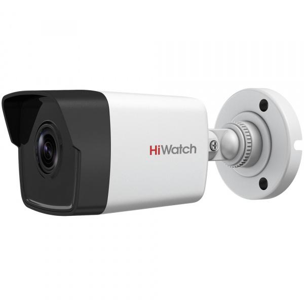 IP-камера HiWatch DS-I200(C) (4 mm), 2Мп (1920 × 1080) 30к/с, объектив 4мм, 12В/PoE 802.3af, DWDR, ИК до 30м, IP67