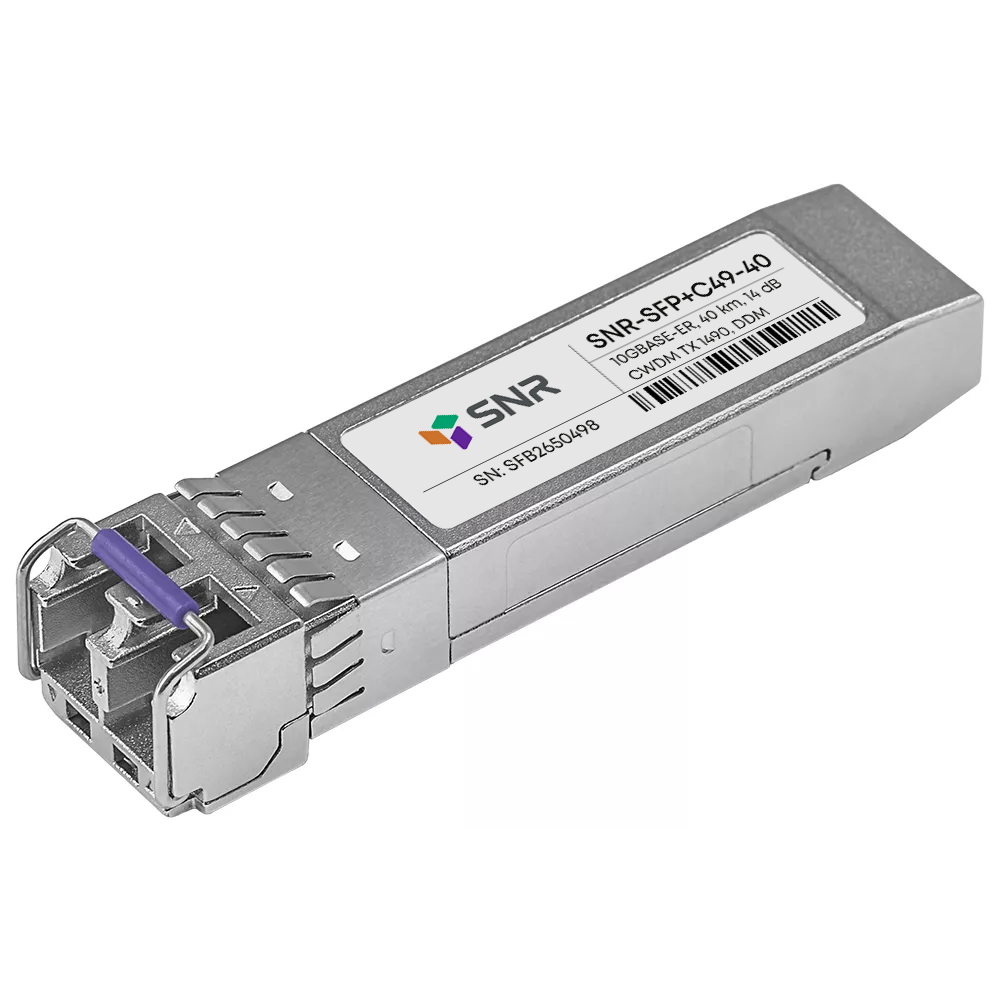 Модуль SFP+ CWDM оптический, дальность до 40км (14dB), 1490нм