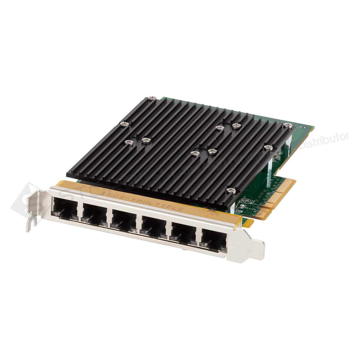 Сетевая карта 6 портов 10/100/1000Base-T (RJ45, Intel i350AM2 и Intel i350AM4), Silicom PE2G6i35-R