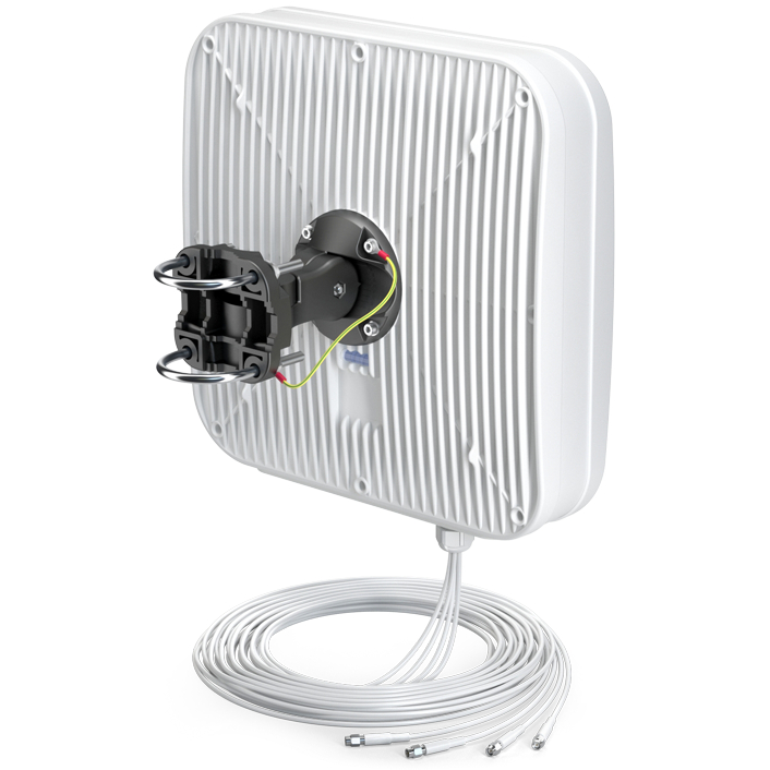 Секторная антенна QuPanel LTE HP MIMO 4x4, LTE, 5м кабель, SMA разъём