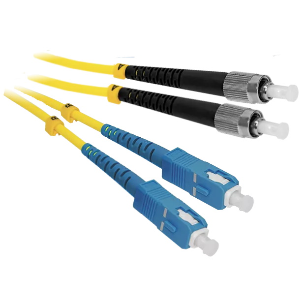 Патчкорд оптический FC/UPC-SC/UPC SM Duplex 2 метра