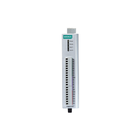 Устройство ввода/вывода, модуль ioLogik E1262 Ethernet 8 термопар MOXA