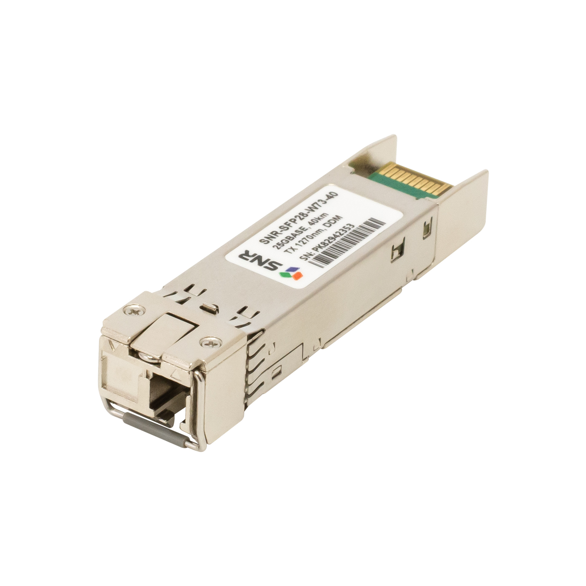 Модуль SFP28 WDM, 25GBASE, разъем LC, дальность до 40км, 1270нм