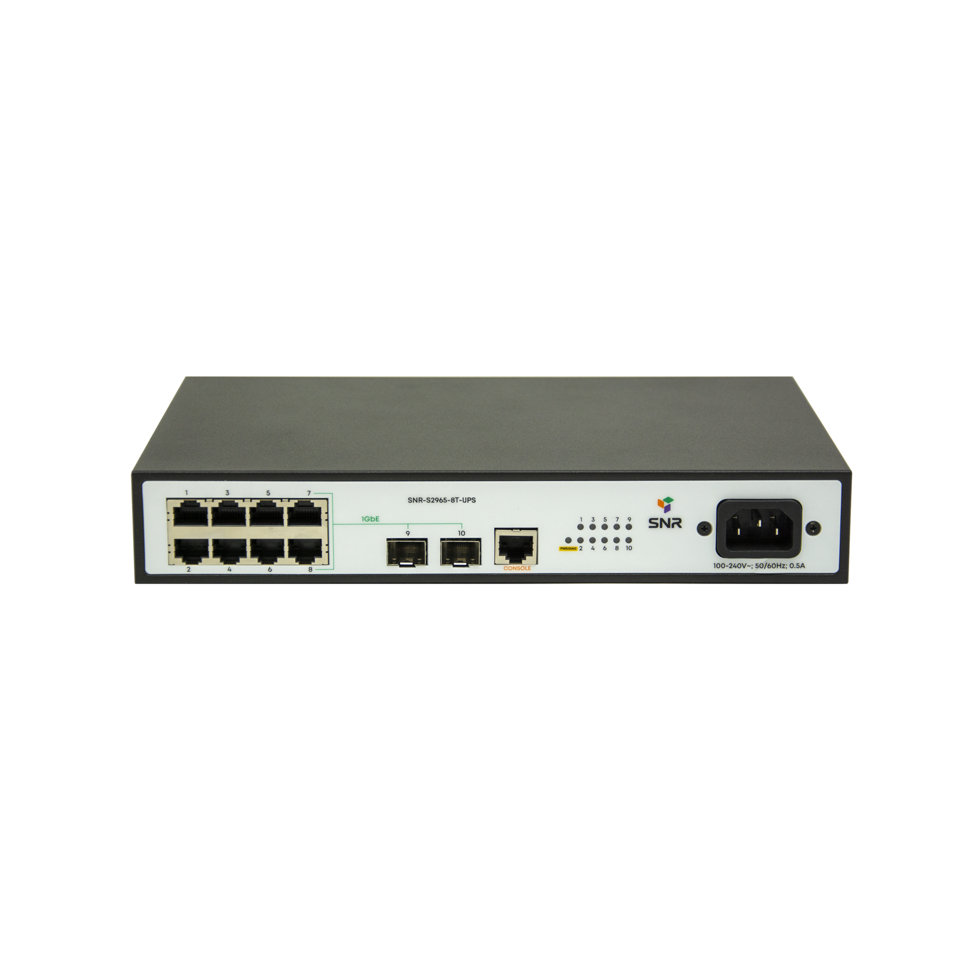 Управляемый коммутатор уровня 2 SNR-S2965-8T-UPS