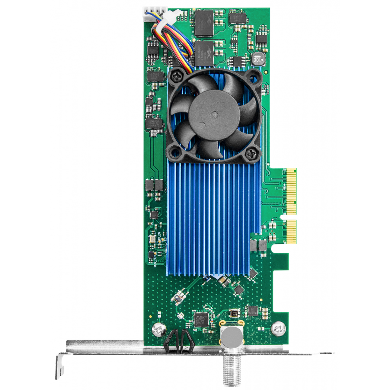 Карта аналогового модулятора на 16 каналов PCIe X4