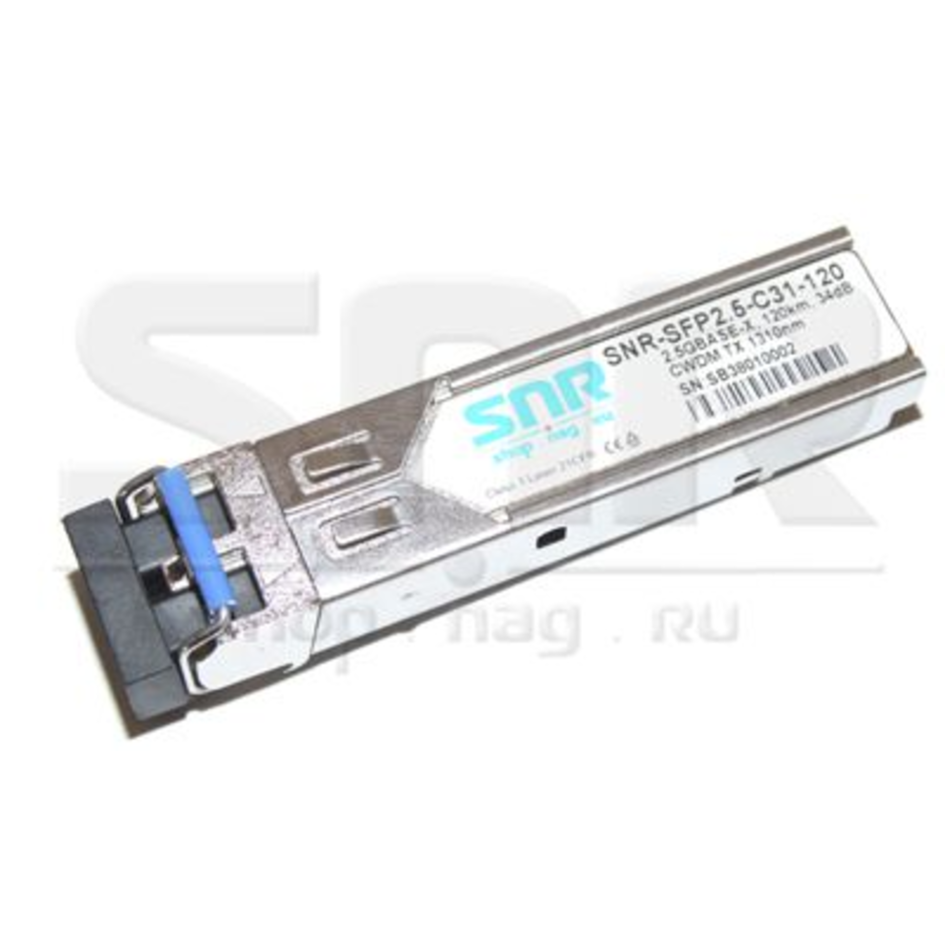 Модуль SFP 2.5G CWDM оптический, дальность до 40км  (18dB), 1470нм