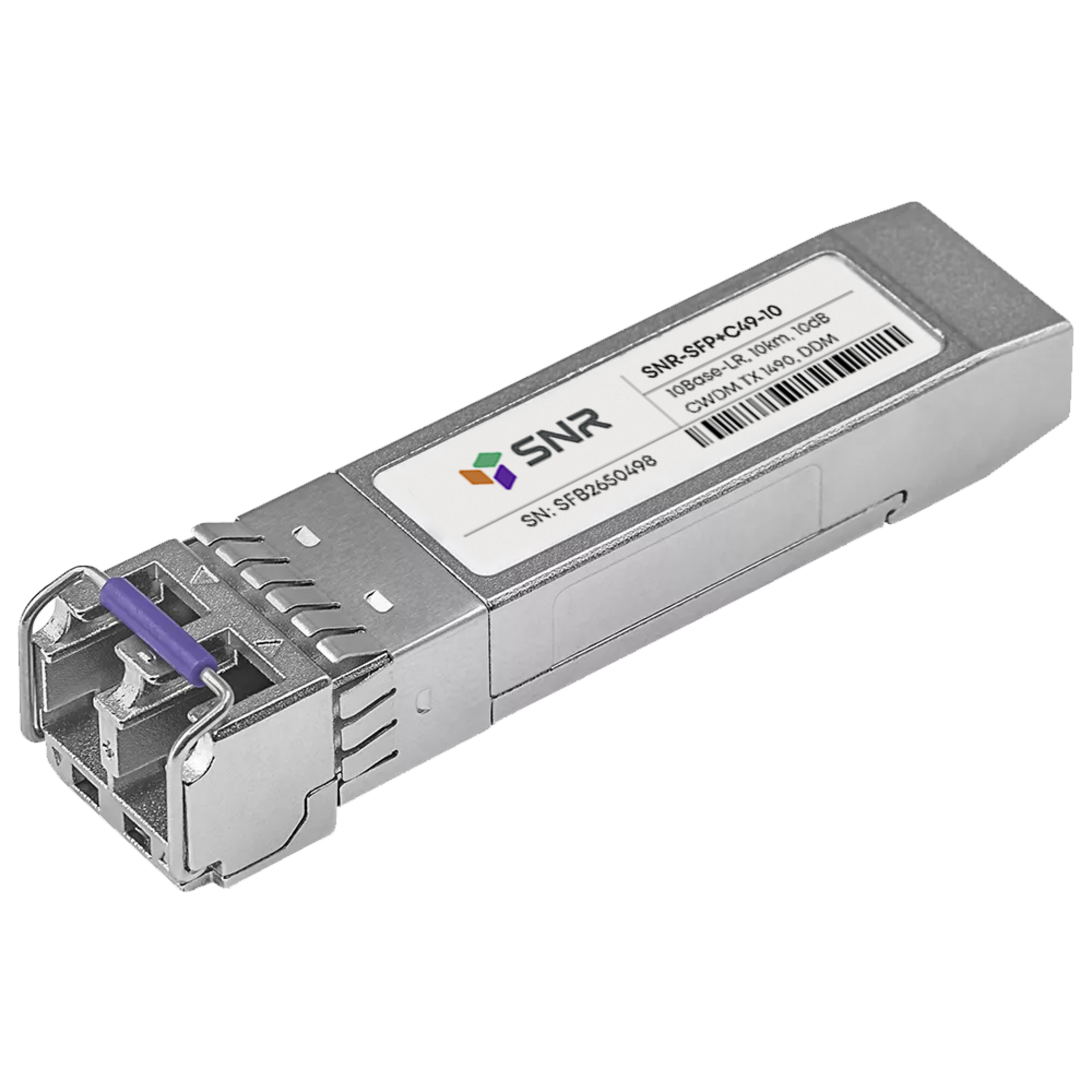 Модуль SFP+ CWDM оптический, дальность до 10км (10dB), 1490нм