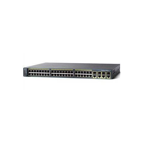 Коммутатор Cisco Catalyst WS-C2960G-48TC-L (некондиция, один порт не работает на скорости 1000Mb/s)