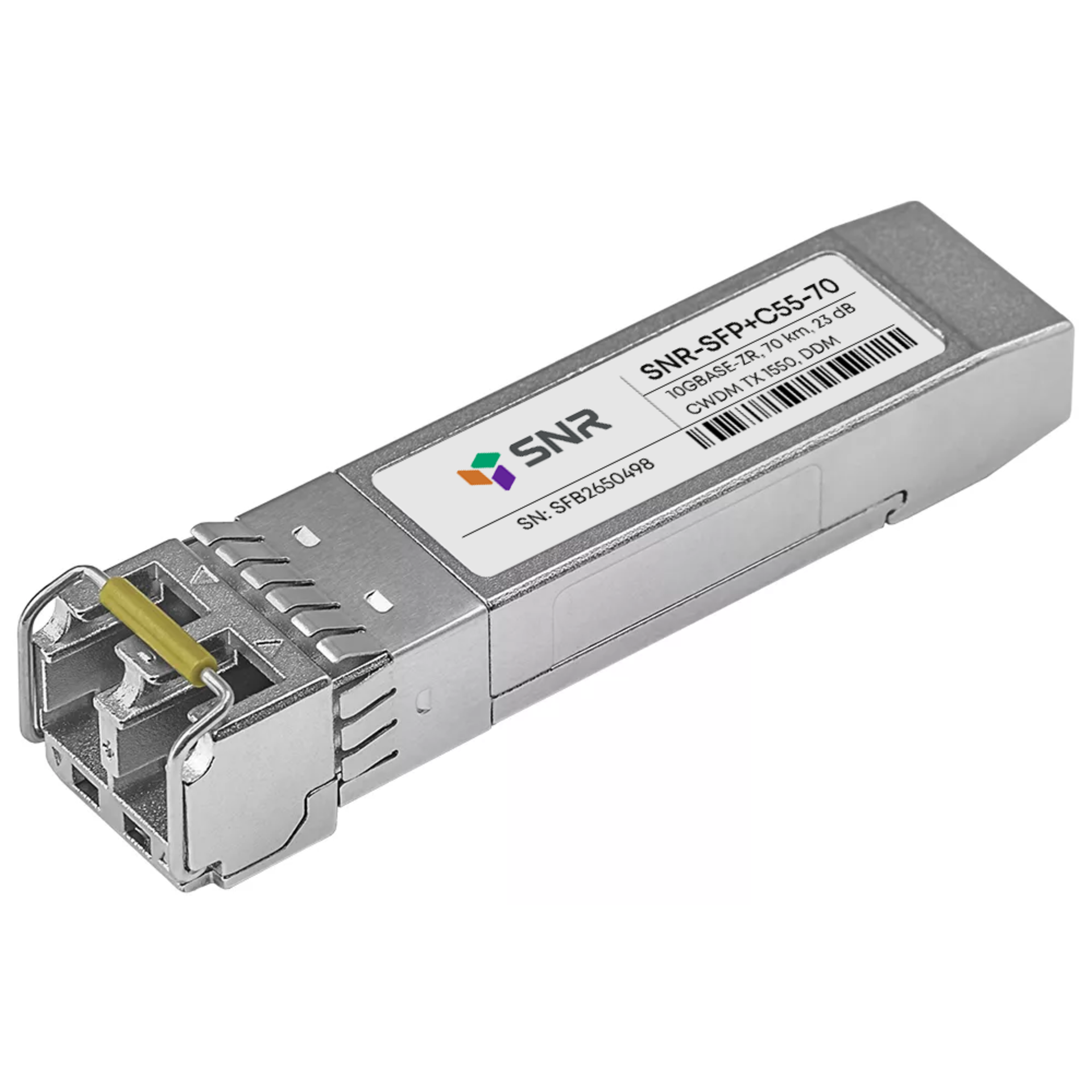 Модуль SFP+ CWDM оптический, дальность до 70км (23dB), 1550нм