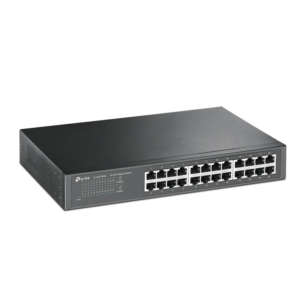 Коммутатор TP-Link TL-SG1024D 24 порта 10/100/1000 Мбит/с