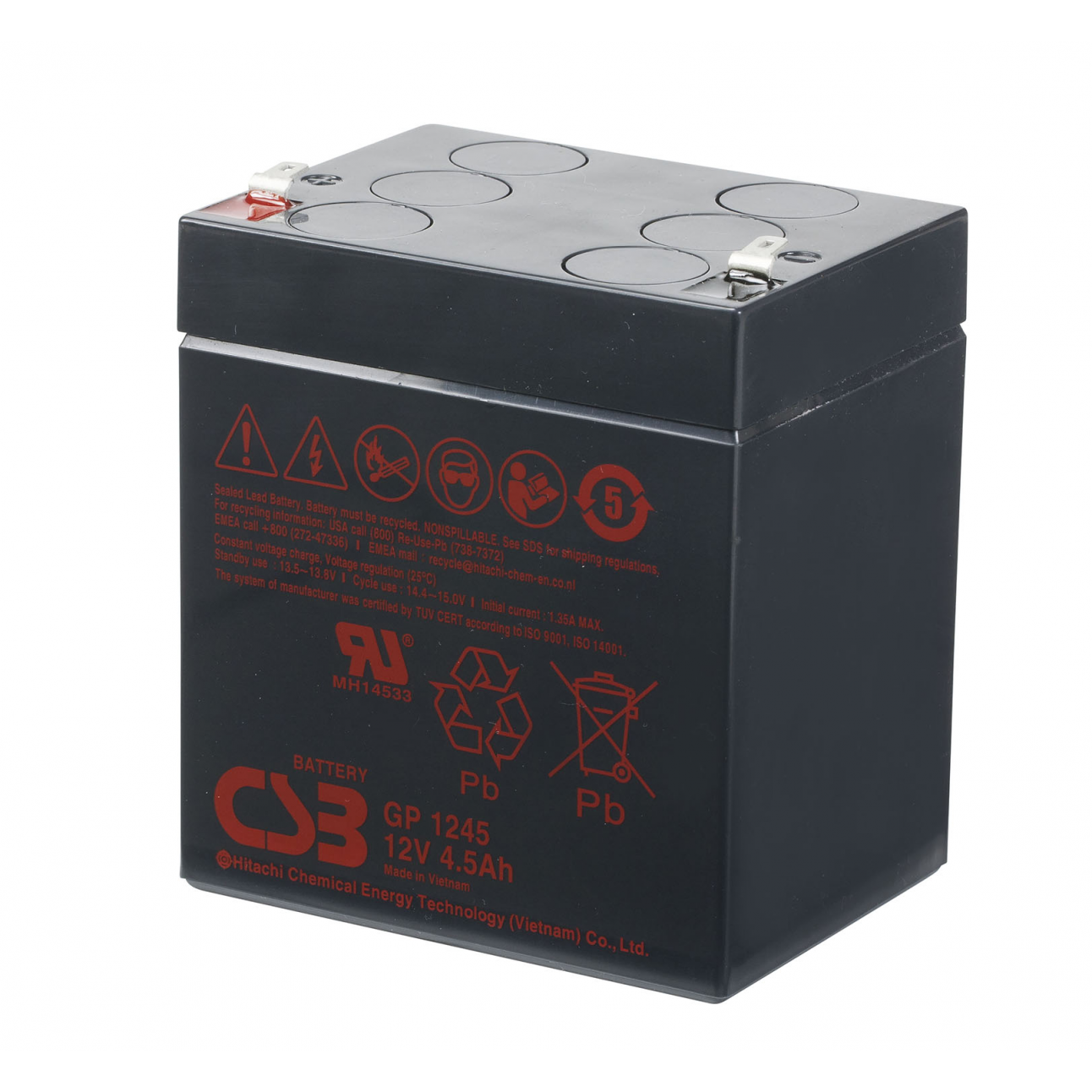 Аккумулятор CSB GP 1245 F2