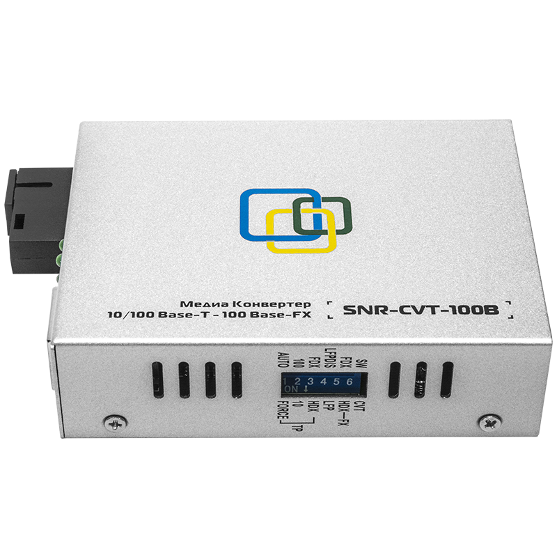 Медиаконвертер  10/100-Base-T / 100Base-FX, Tx/Rx: 1550/1310нм