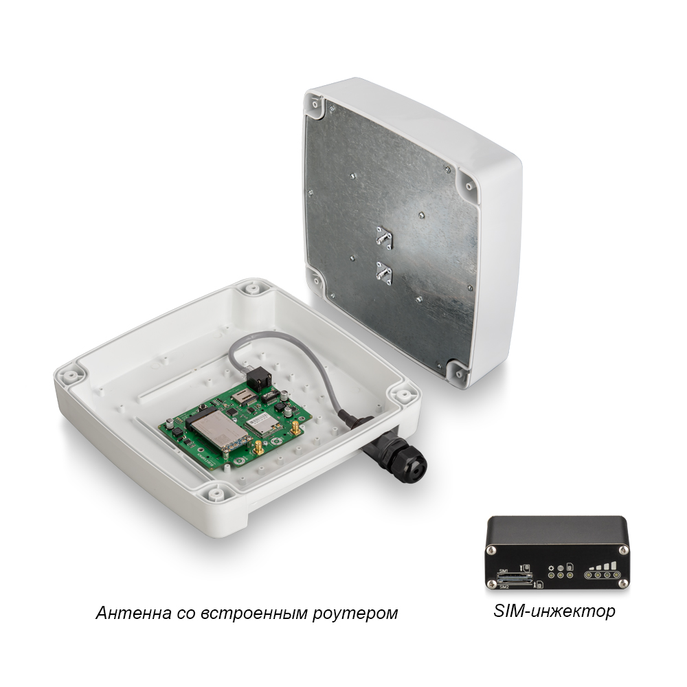 Роутер Rt-Ubx RSIM DS eQ-EP с m-PCI модемом LTE cat.6 Quectel EP06-E, с поддержкой SIM-инжектора