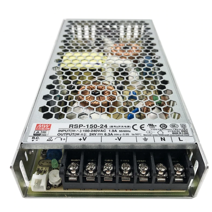 RSP-150-24, Мощный блок питания в защитном кожухе 24В, 6.3A, 151Вт Mean Well