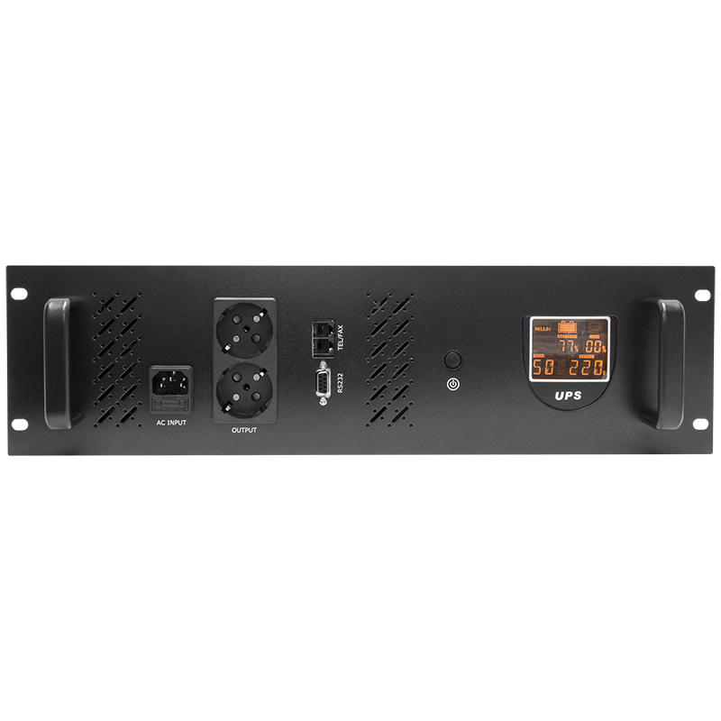 Источник бесперебойного питания Line-Interactive, 1000 VA, Rackmount LCD