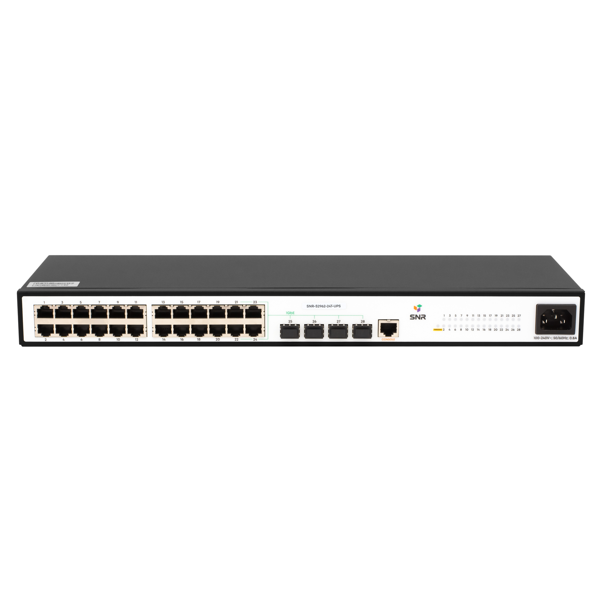 Управляемый коммутатор уровня 2 SNR-S2962-24T-UPS