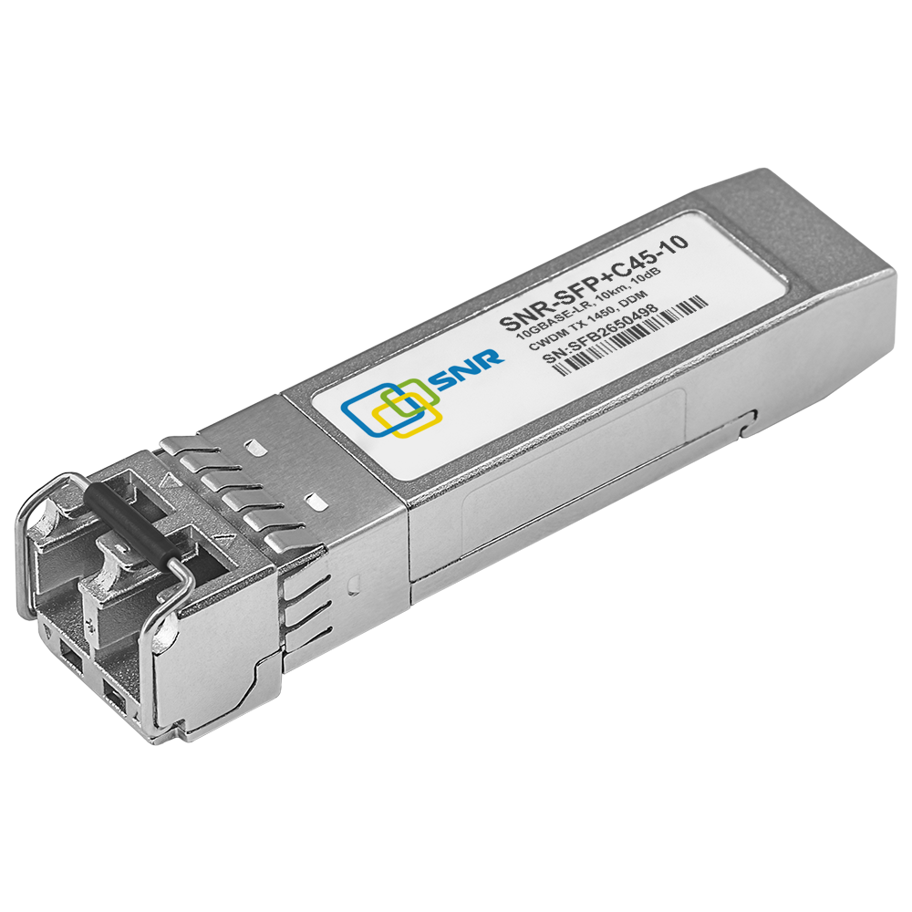 Модуль SFP+ CWDM оптический, дальность до 10км (10dB), 1450нм