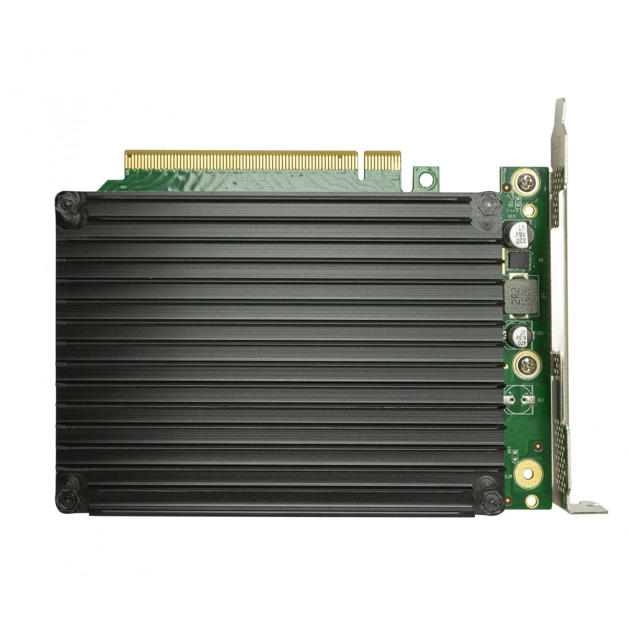 Переходной адаптер PCIe 3.0 x16 на 4xM.2 NVMe