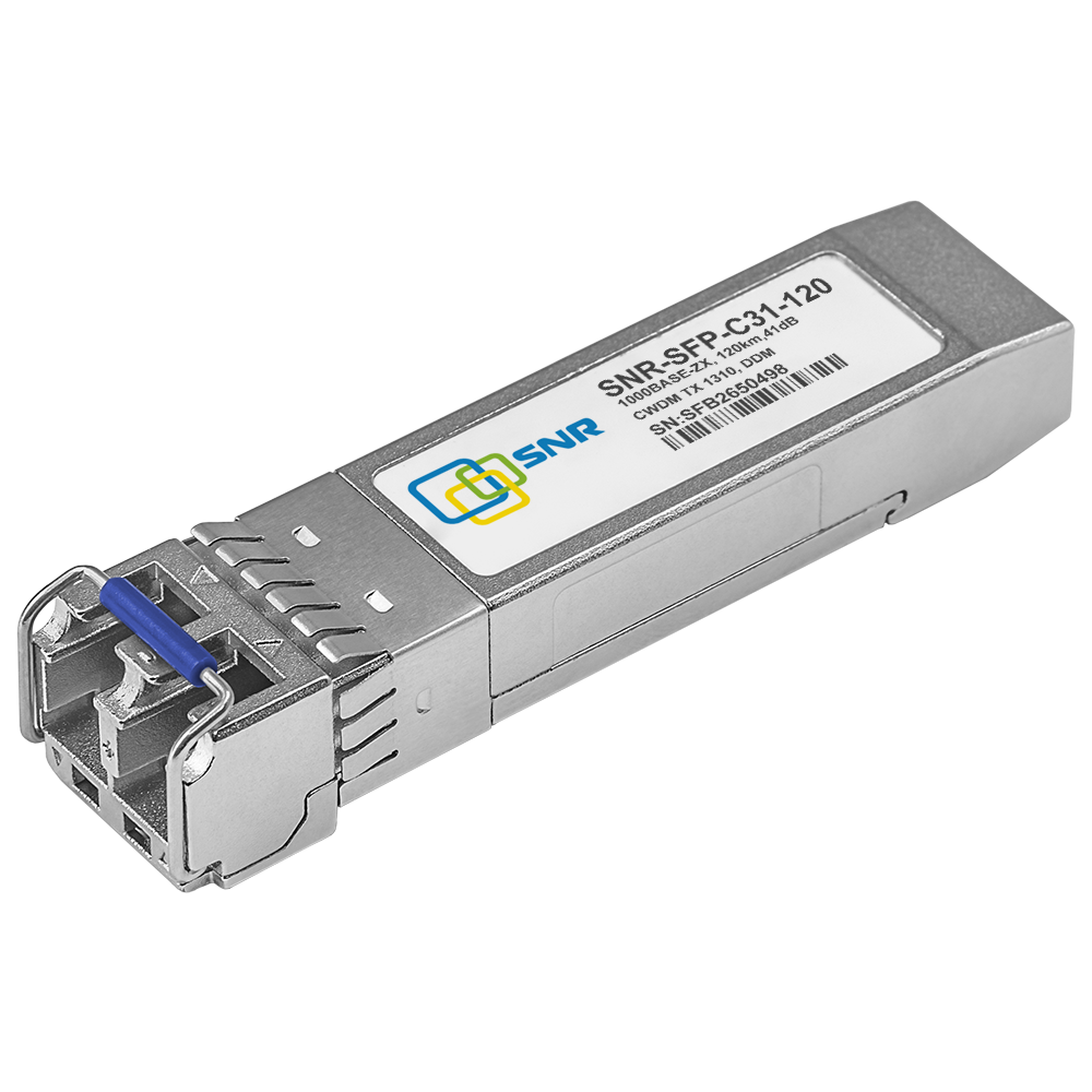 Модуль SFP CWDM оптический, дальность до 120км (41dB), 1310нм