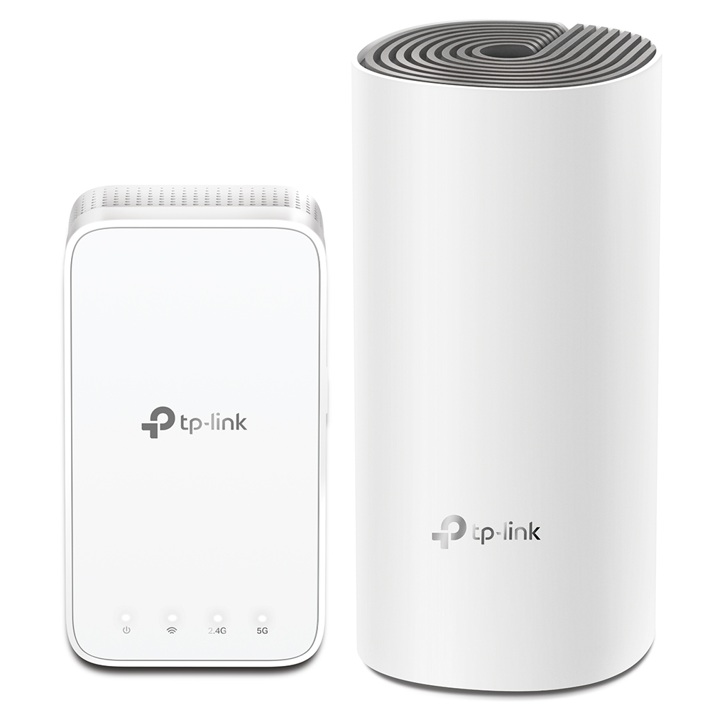 Комплект - Беспроводной маршрутизаитор AC1200 Домашняя Mesh Wi-Fi система Deco M3 (2 устройства)