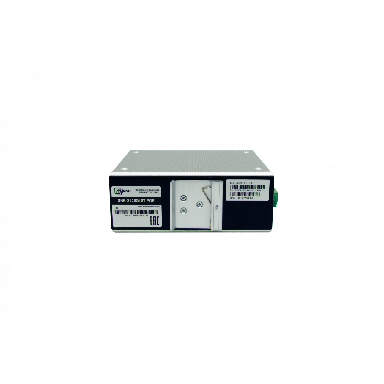 Управляемый промышленный POE коммутатор уровня 2 SNR-S225Gi-8T-POE