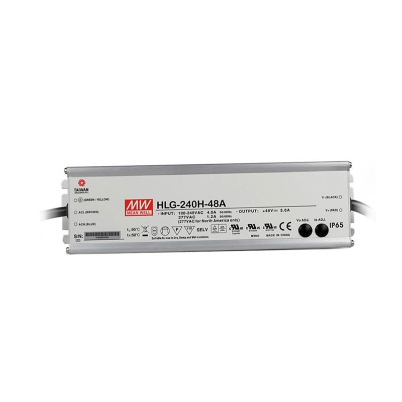 Источник питания HLG-240H-48A IP67, регулируемый выход