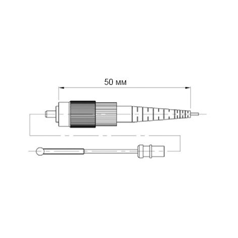 Разъем оптический Ilsintech Splice-On Connector FC/APC для кабеля 0,9 мм