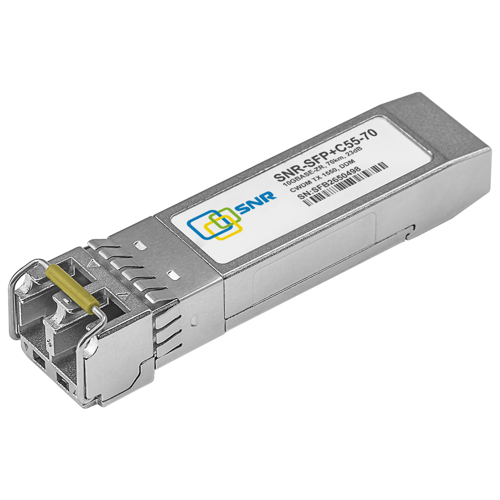 Модуль SFP+ CWDM оптический, дальность до 70км (23dB), 1550нм