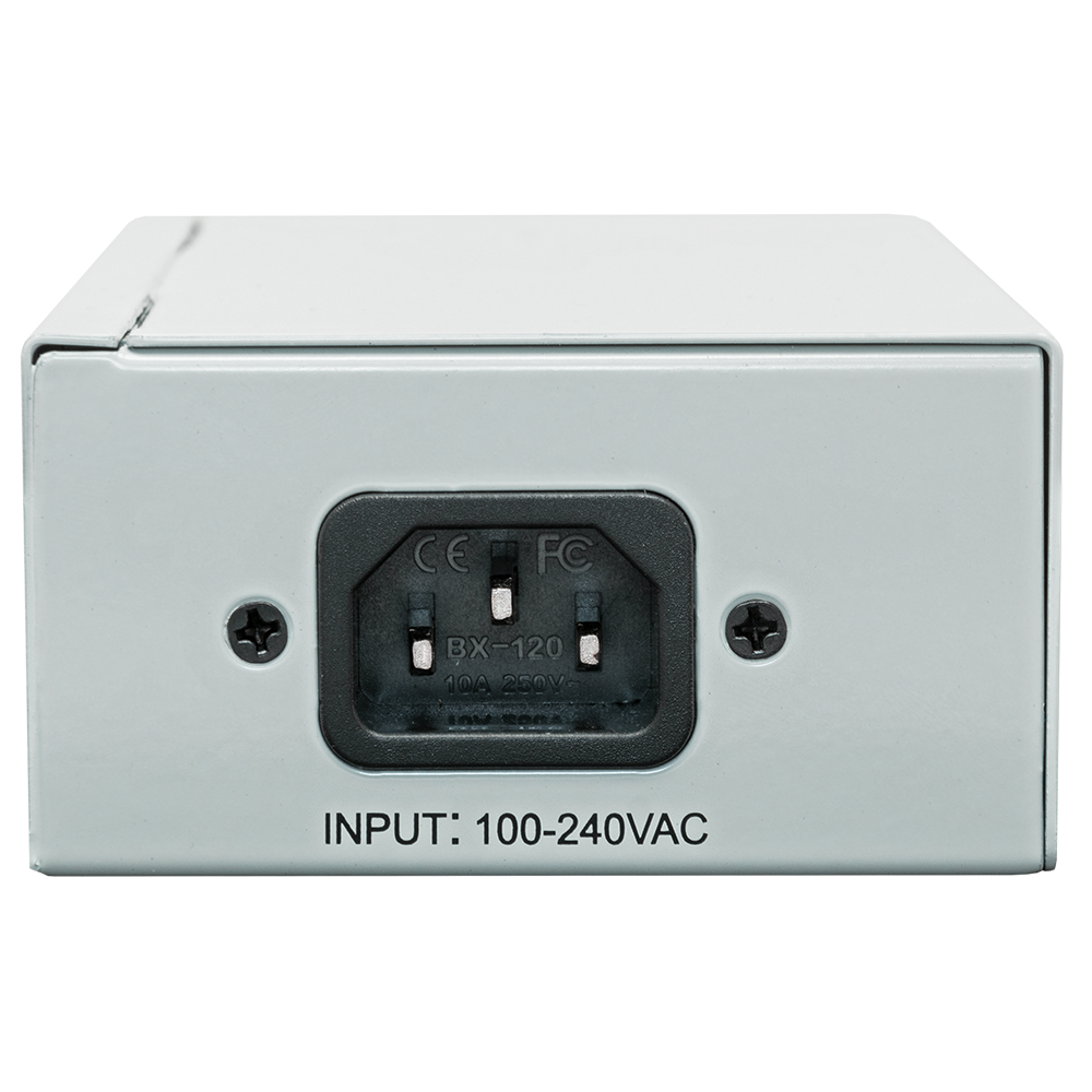 PoE инжектор неуправляемый PI-300-2, 2x10/100/1000BASE-T 802.3af&at, PoE бюджет 60Вт