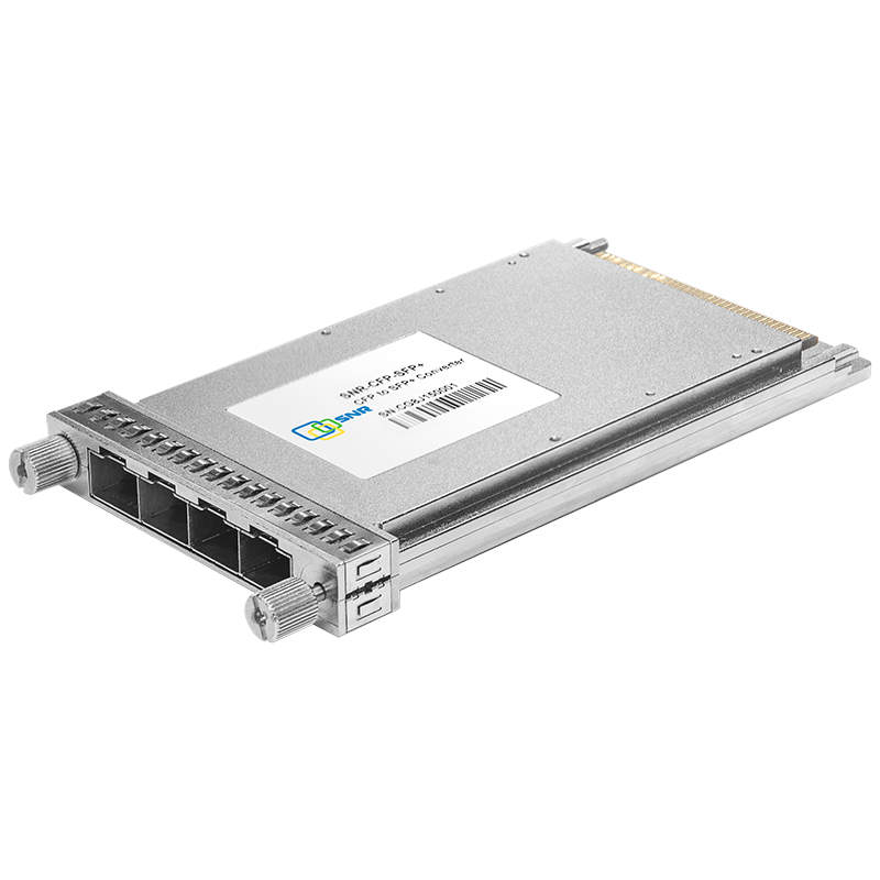 Конвертер интерфейсов CFP 40G в 4-е SFP+ 10G