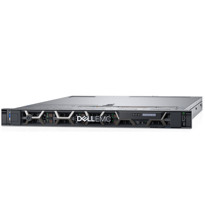Сервер Dell PowerEdge R640, 1 процессор Intel Xeon Silver 4114 2.20GHz, 128GB DRAM