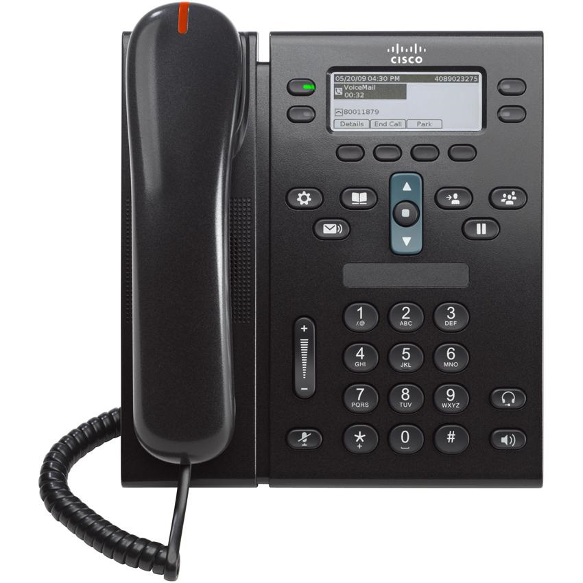 IP-телефон Cisco CP-6941 (некондиция, cломан пластик под клавишей сброса)