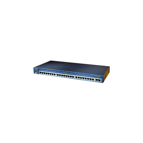 Коммутатор Cisco Catalyst WS-C2950T-24 (некондиция, повреждение лицевой панели)