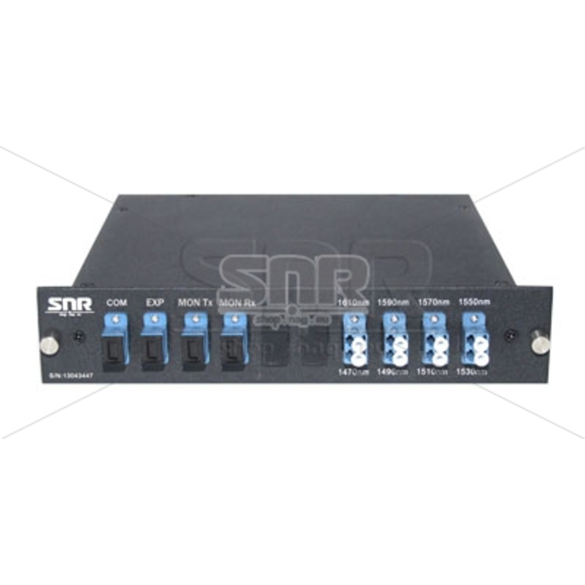 Мультиплексор CWDM одноволоконный 4-х канальный, (trx:1610-1550, 1470-1530), Monitor, UPG