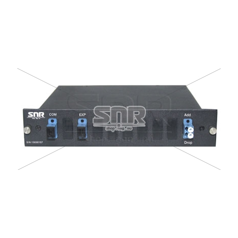 Модуль Add/Drop SNR-CWDM-DRP1-10GR-1490/1590 в 1/2-слоте