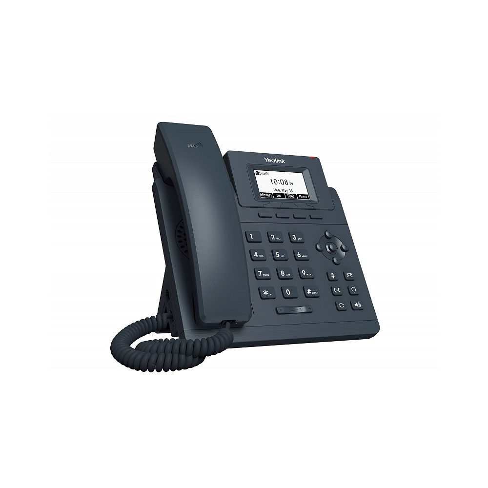 IP-телефон Yealink SIP-T30, 1 аккаунт, БП