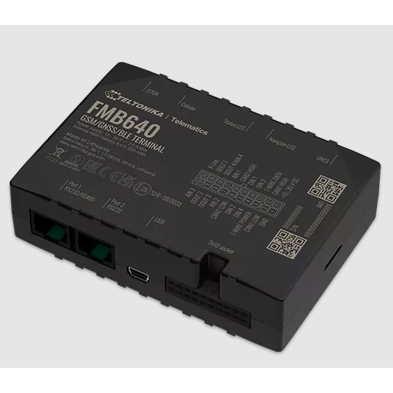 FMB640 GPS контроллер местонахождения и состояния транспорта