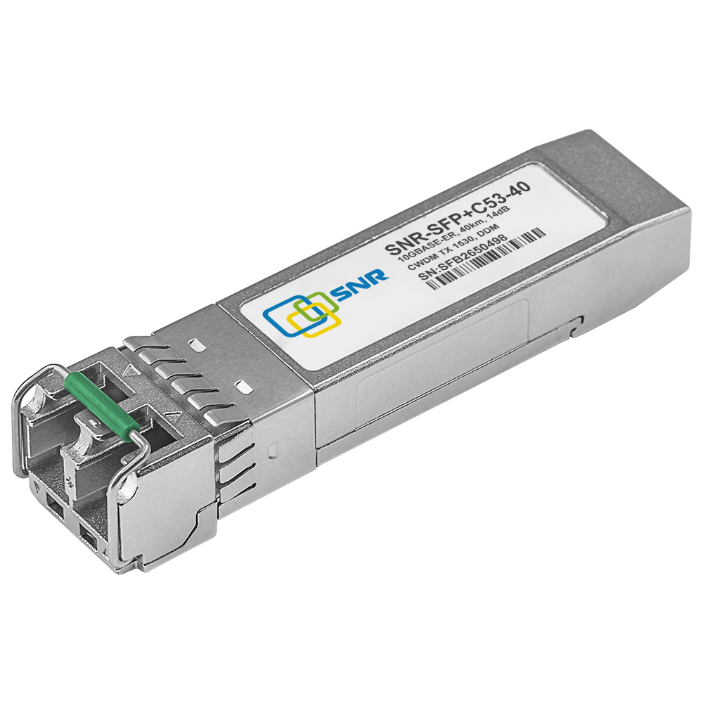 Модуль SFP+ CWDM оптический, дальность до 40км (14dB), 1530нм